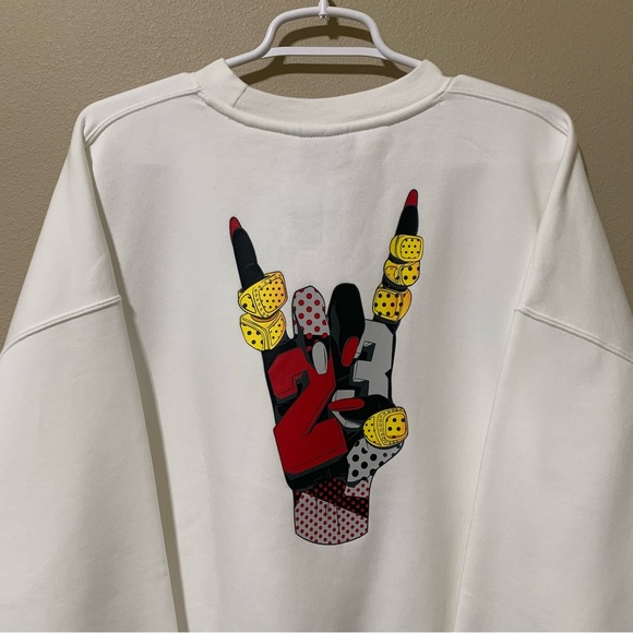 Nike Air Jordan Flight Women’s Graphic Rings Crew Sweatshirt-Size XL NWT - Picture 5 of 13